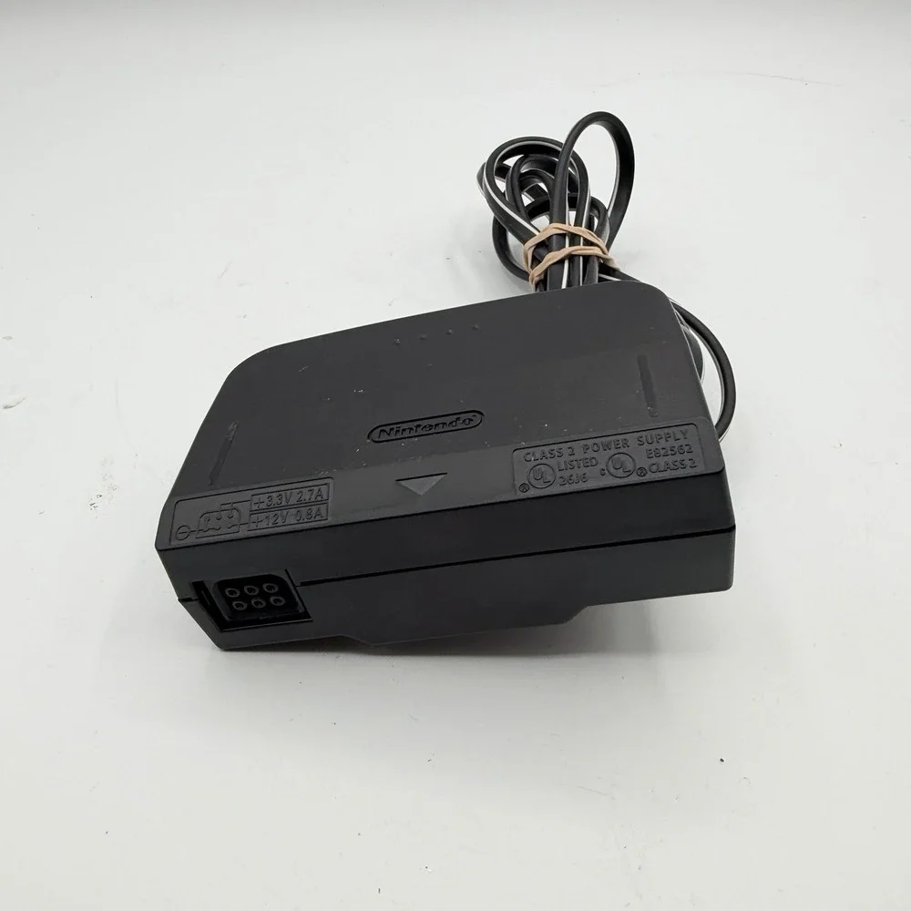 Nintendo 64 N64 AC Adapter OEM Official Power Supply Cable Cord NUS-002 Tested
